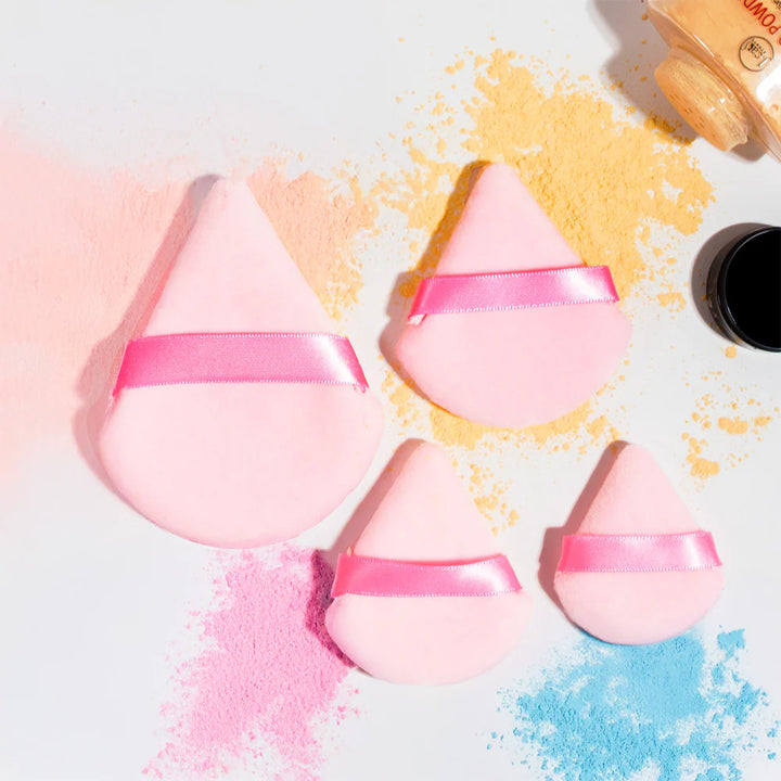 J. CatE 4 Assorted Pink Puffs Br60| جي كات  اسفنجات للميك اب