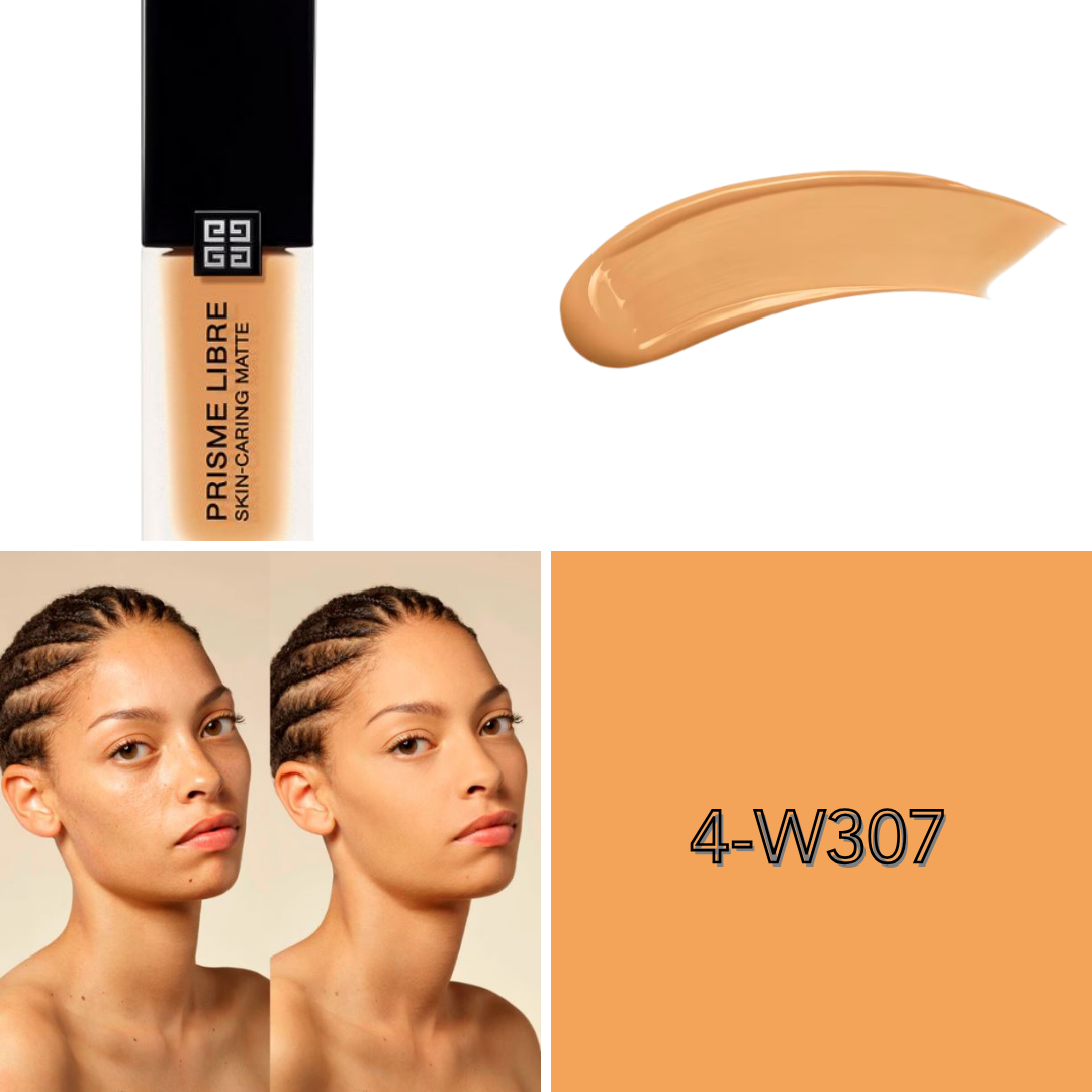 GIVENCHY Prisme Libre Skin-Caring Matte - 30ml | جيفينشي كريم أساس - 30 مل