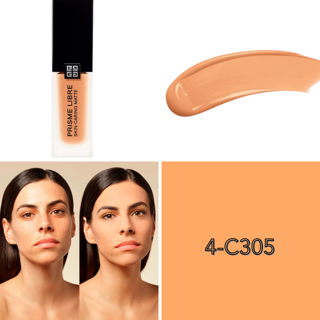 GIVENCHY Prisme Libre Skin-Caring Matte - 30ml | جيفينشي كريم أساس - 30 مل