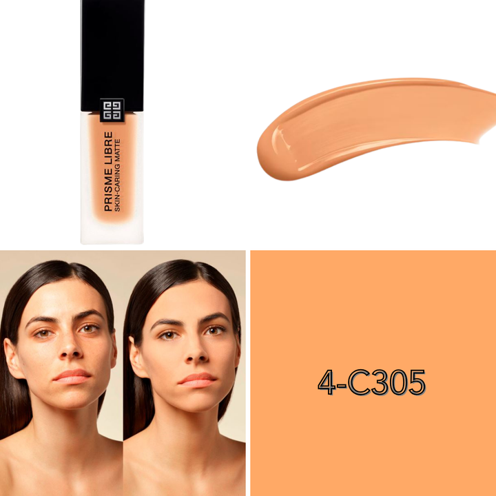 GIVENCHY Prisme Libre Skin-Caring Matte - 30ml | جيفينشي كريم أساس - 30 مل