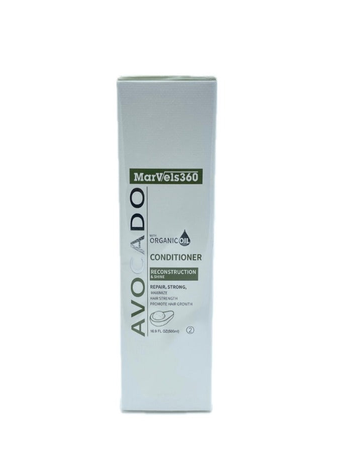 Marvels360 Avocado Conditioner - 500ml | مارفلز بلسم للشعر بالافوكادو - 500 مل