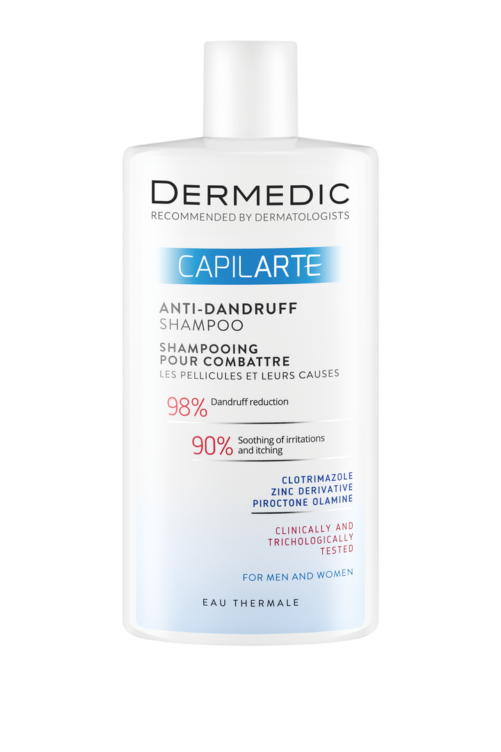 DERMEDIC Capilarte anti-dandruff shampoo - 300ml | ديرمديك شامبو ضد القشرة - 300 مل