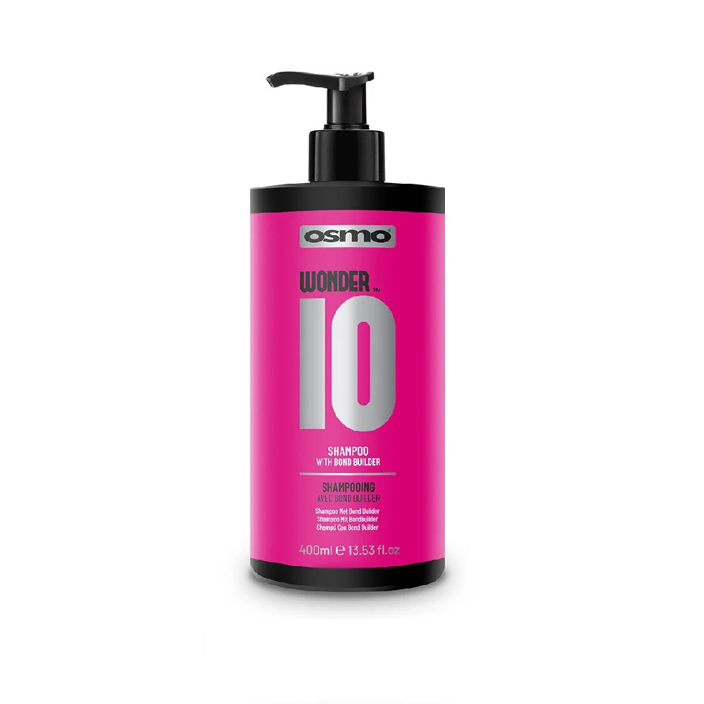 Osmo Wonder 10 Bond Builder Shampoo - 400ml | أوزمو شامبو مخصص للشعر قليل البروتين ومصمم لتغذية الشعر ولمعالجة التلف والتقصف - 400 مل