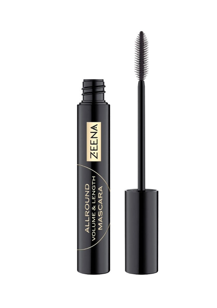 Zeena allround volume & length Mascara - Black - 8ml | زينا ماسكارا  لتكثيف وتطويل الرموش - أسود - 8 مل