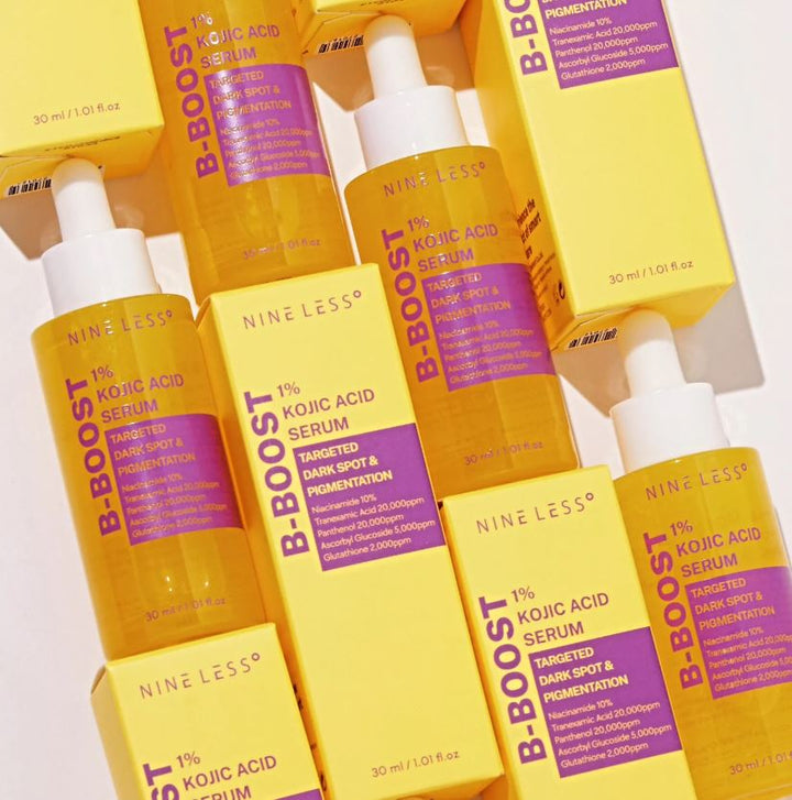 NINE LESS B-Boost 1% Kojic Acid Serum - 30ml | ناين ليس سيروم كوجك اسيد 1% - 30 مل