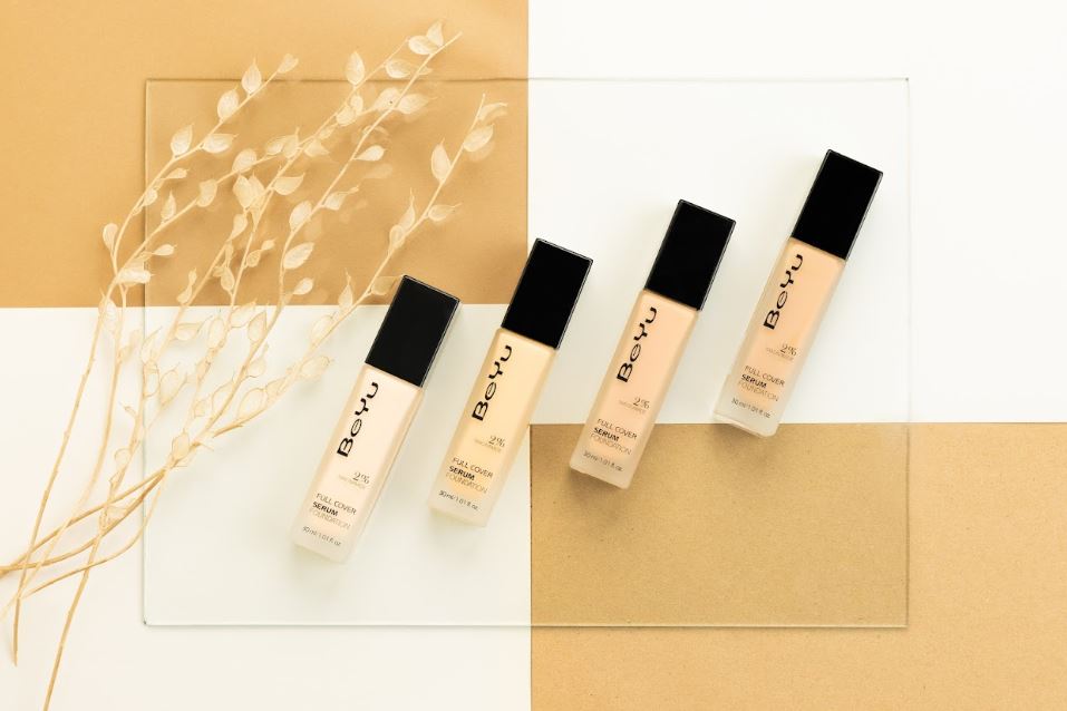 BeYu Full Cover Serum Foundation - 30ml | بيو كريم أساس تغطية عالية - 30 مل