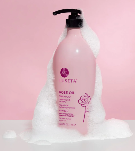 Luseta Rose Oil Shampoo - 500ml | لوسيتا شامبو بالورد - 500 مل