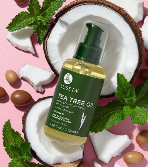 Luseta Tea Tree Hair & Scalp Treatment - 100ml | لوسيتا سيروم للشعر والفروة - 100 مل