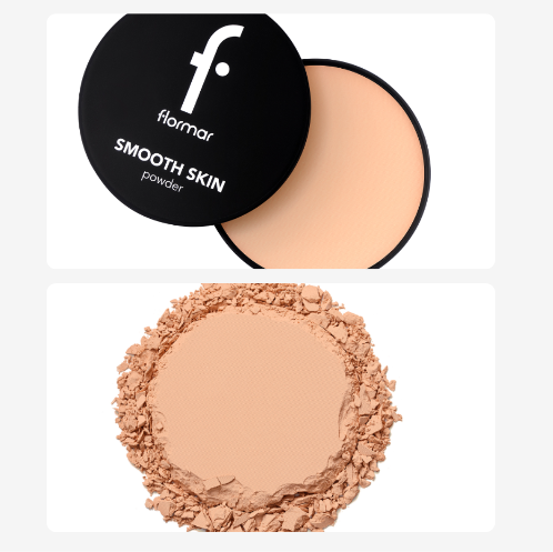 Flormar Smooth Skin Powder - 17g | فلورمار بودرة مضغوطة - 17 غرام