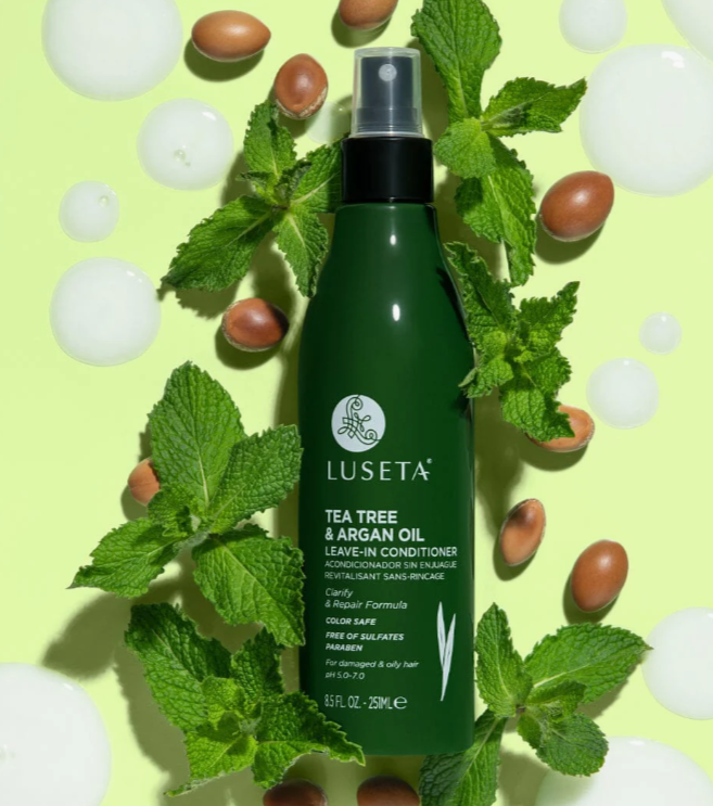 Luseta Tea Tree & Argan Oil Leave-In Conditioner - 251ml | لوسيتا بلسم ليف ان للشعر - 251 مل