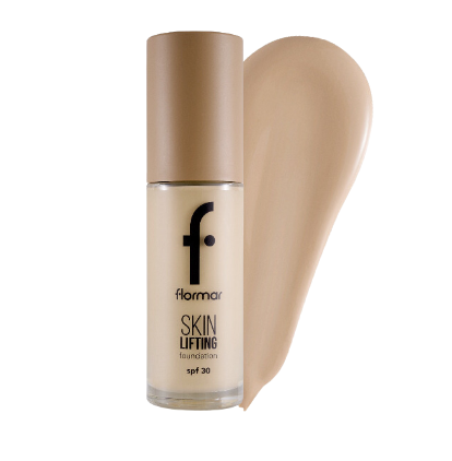 Flormar Skin Lifting Foundation Spf30 - 30ml | فلورمار كريم اساس بعامل خماية 30 - 30 مل