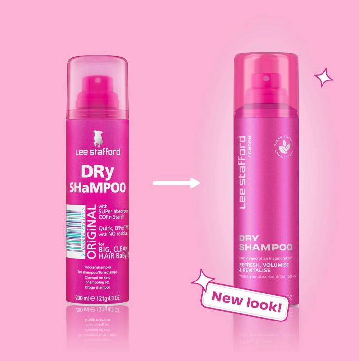 Lee Stafford Dry shampoo for hair - 200ml | لي ستافورد شامبو جاف - 200 مل