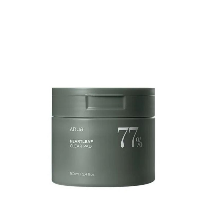 Anua Heartleaf 77% Clear Pad - 160ml | أنوا وسادات التونر المائية بمستخلص نبات القلب77% - 160 مل