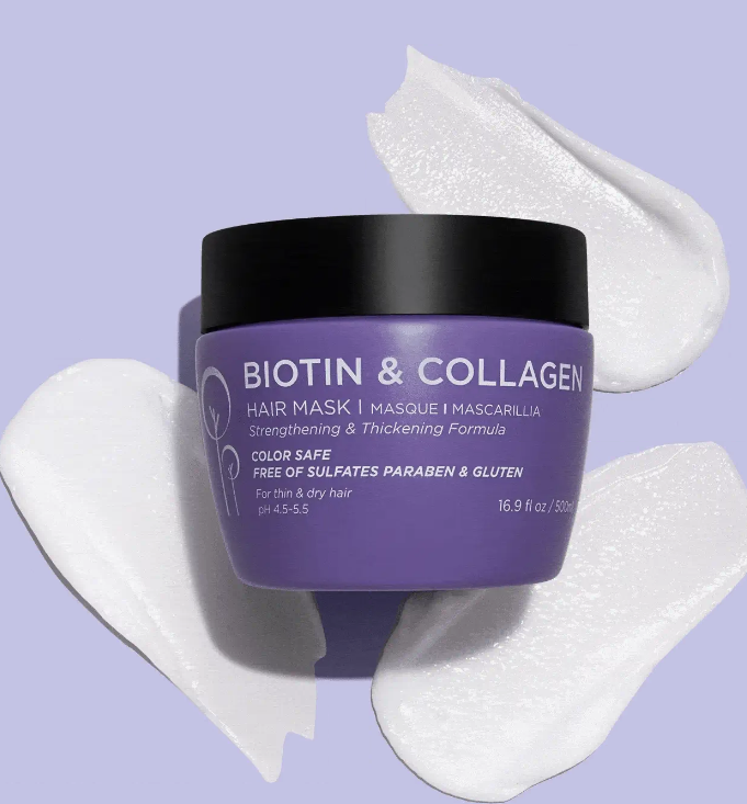 Luceta Biotin & Collagen Hair Mask - 500ml | لوسيتا ماسك للشعربايوتين و كولاجين - 500 مل