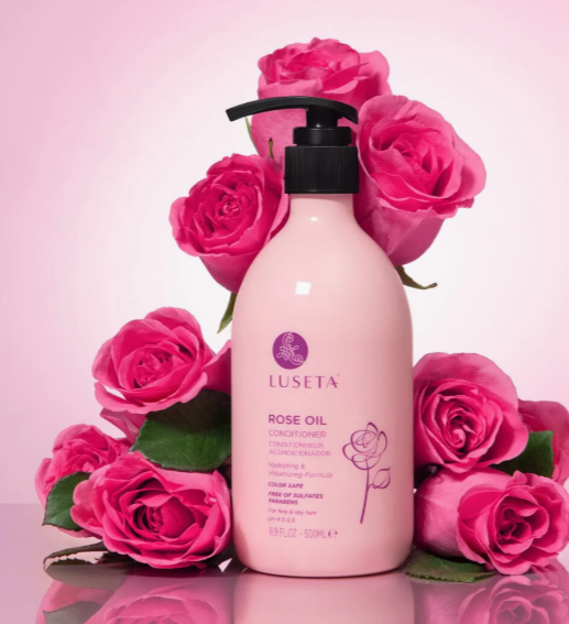 Luseta Rose Oil Hair Conditioner - 500ml | لوسيتل بلسم للشعر - 500 مل