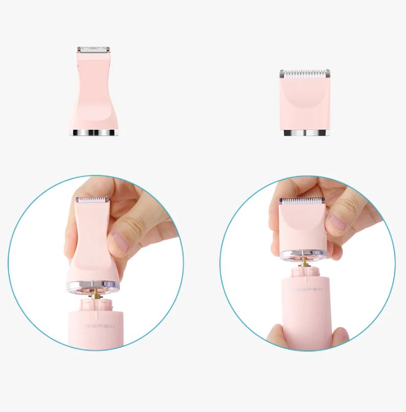 2in1 Rechargeable Body Hair Trimmer | ماكينة لازالة شعر الجسم 2 في 1