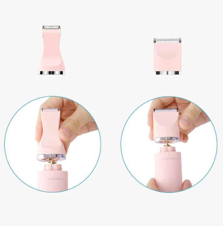 2in1 Rechargeable Body Hair Trimmer | ماكينة لازالة شعر الجسم 2 في 1