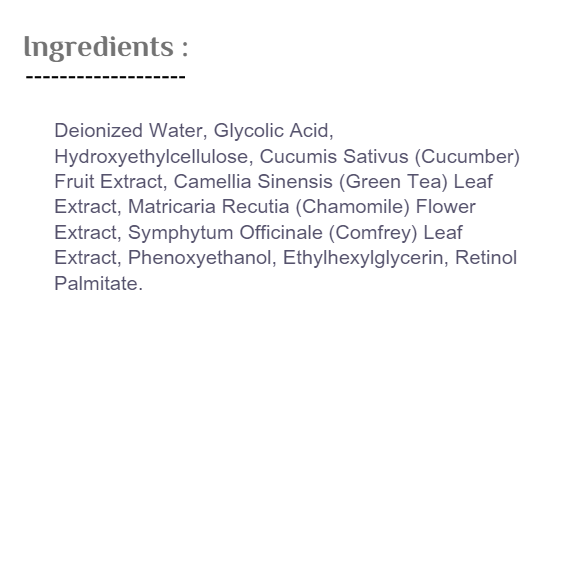 Perfect Image Glycolic 10% Gel Peel - 30ml | بيرفكت إيمج مقشر غلايكوليك 10 % - 30 مل