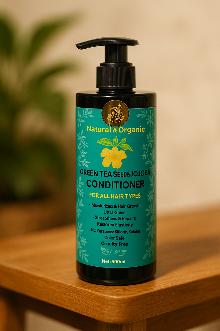 Madam Coachella Green Tea Seeds & Jojoba Hair Conditioner - 500ml | مدام كوتشيلا بلسم الشعر ببذور الشاي الأخضر و الجوجوبا - 500 مل