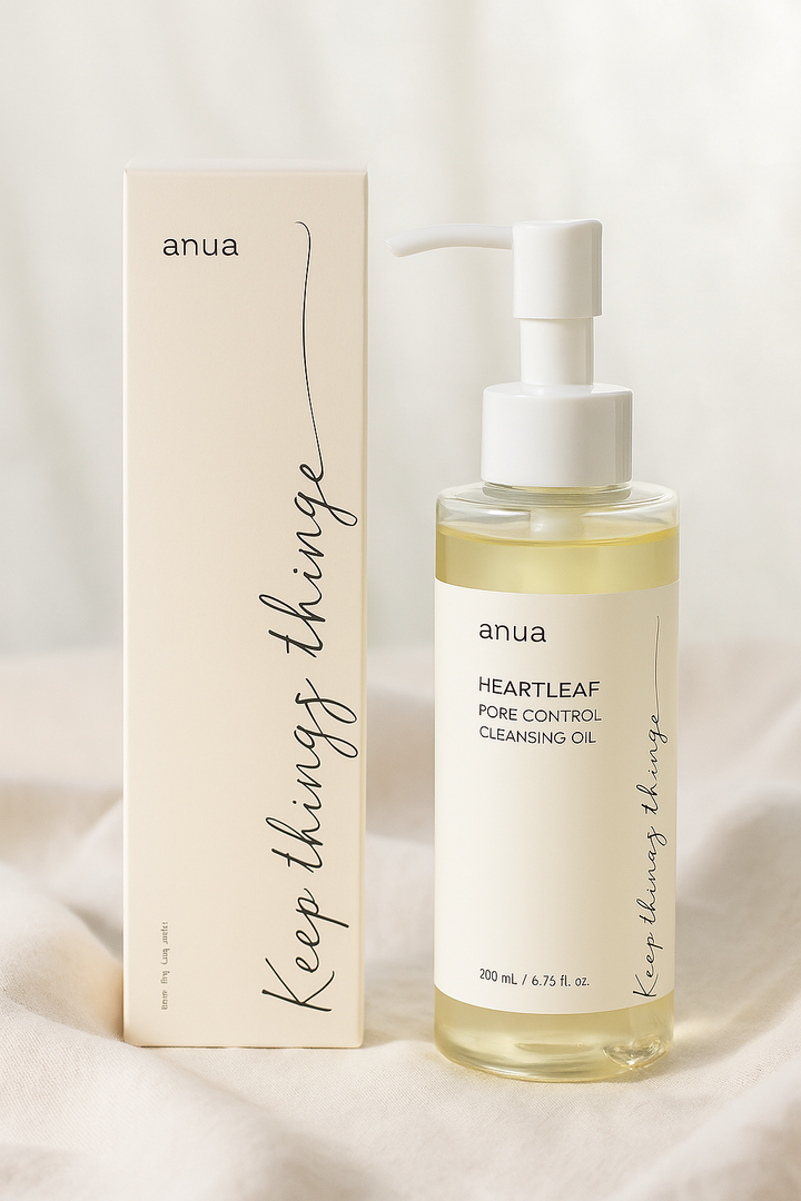 ANUA Heartleaf Pore Control Cleansing Oil - 200ml | غسول زيتي لتنظيف المسام - 200 مل