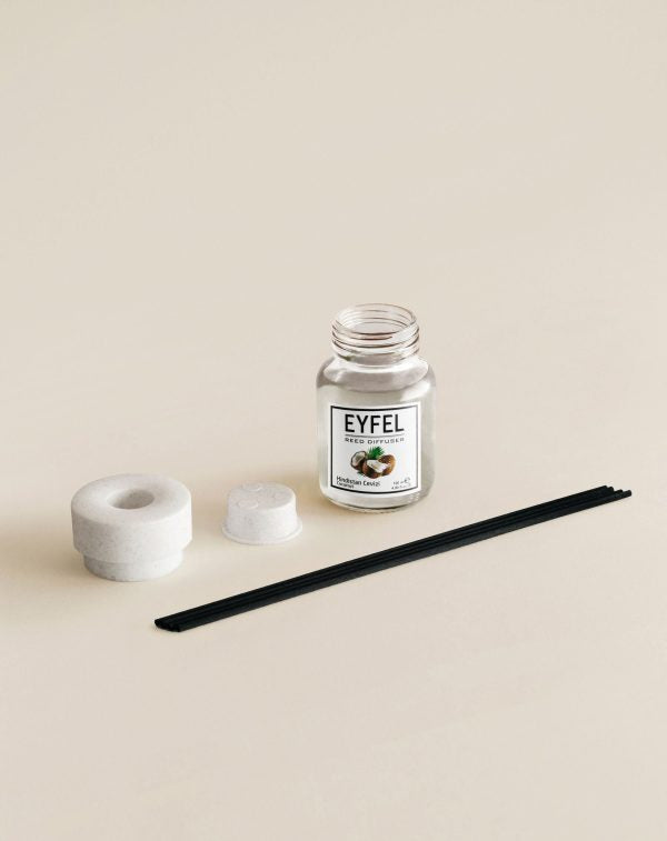 EYFEL Cocnut Reed Diffuser - 120ml | ايفل عيدان معطرة بجوز الهند - 120 مل