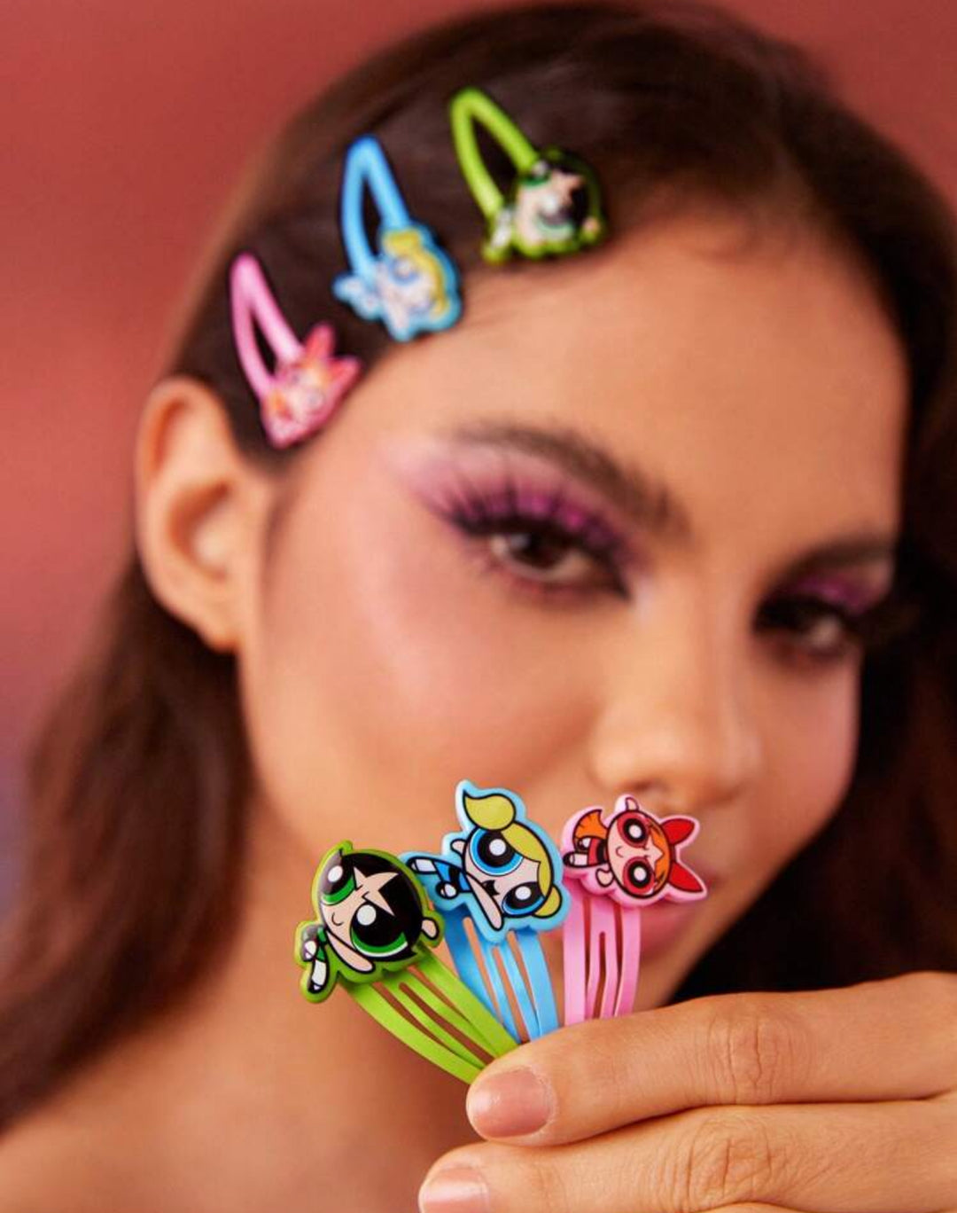 The Power Girls Hair Clips - 3pcs | مشابك شعر "باور باف غيرلز" - 3 قطع