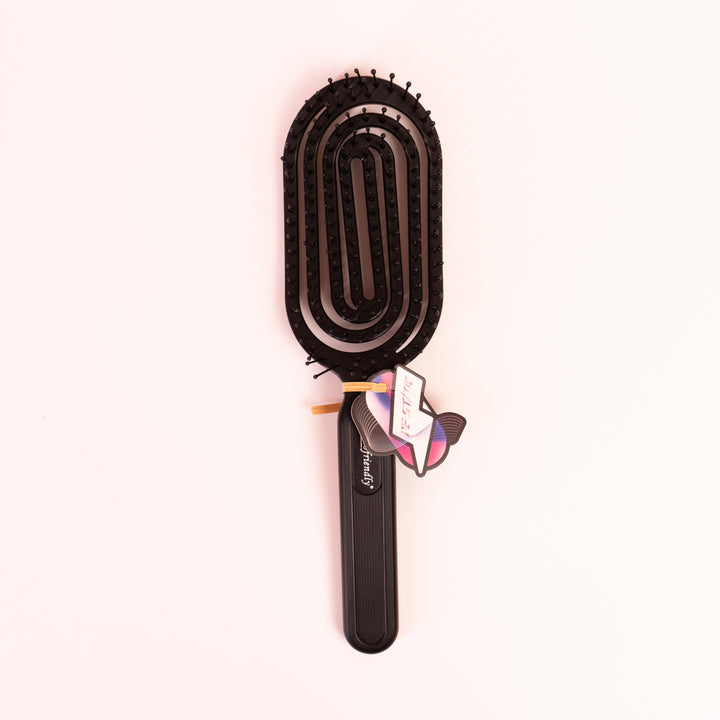 Eco friendly De Static Paddle Cushion Brush | ايكو فريندلي فرشاة للشعر لتقليل الكهرباء الساكنة و الكبشة