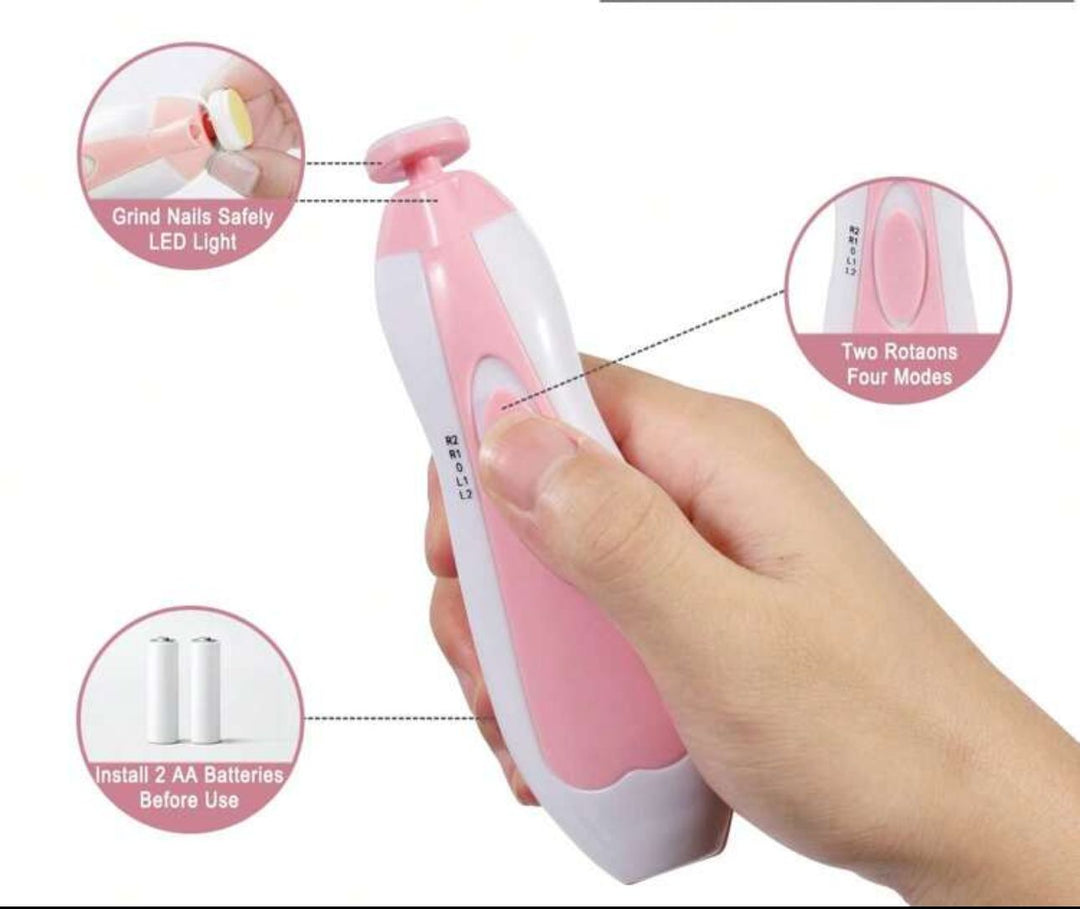 Baby Nail Trimmer | مبرد أظافر كهربائي للأطفال