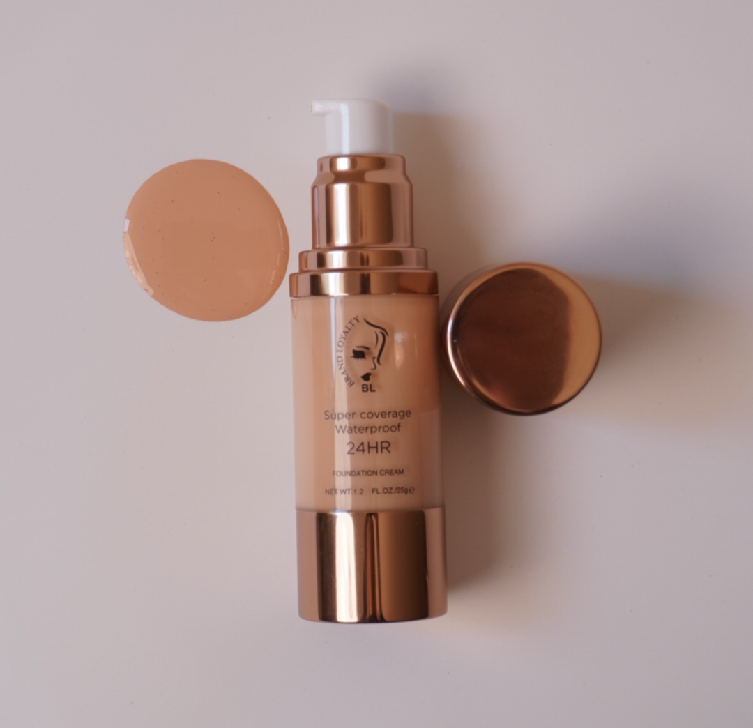 BL Super Coverage Waterproof Foundation 24h - 25g | كريم الأساس  مقاوم للماء 24 ساعة بتغطية عالية - 25 غرام