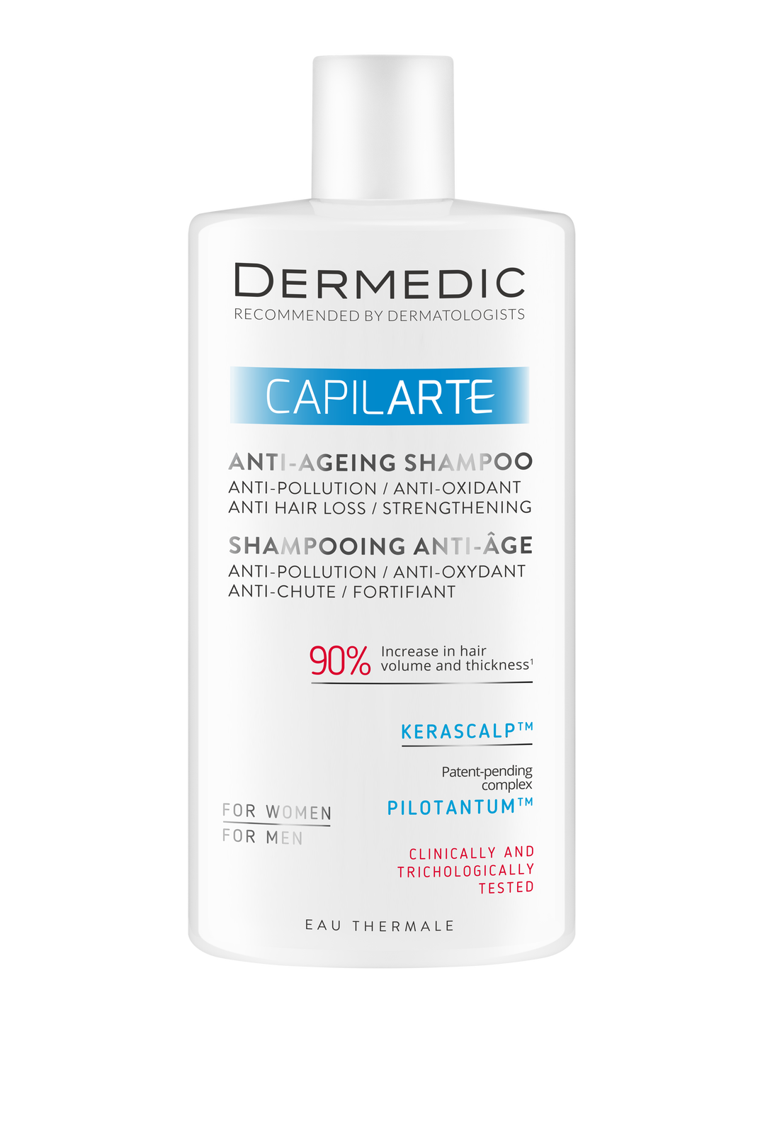 DERMEDIC CAPILARTE ANTI-AGEING SHAMPOO - 300 ML | ديرمديك شامبو مضاد لتقدم عمر الشعر - 300 مل