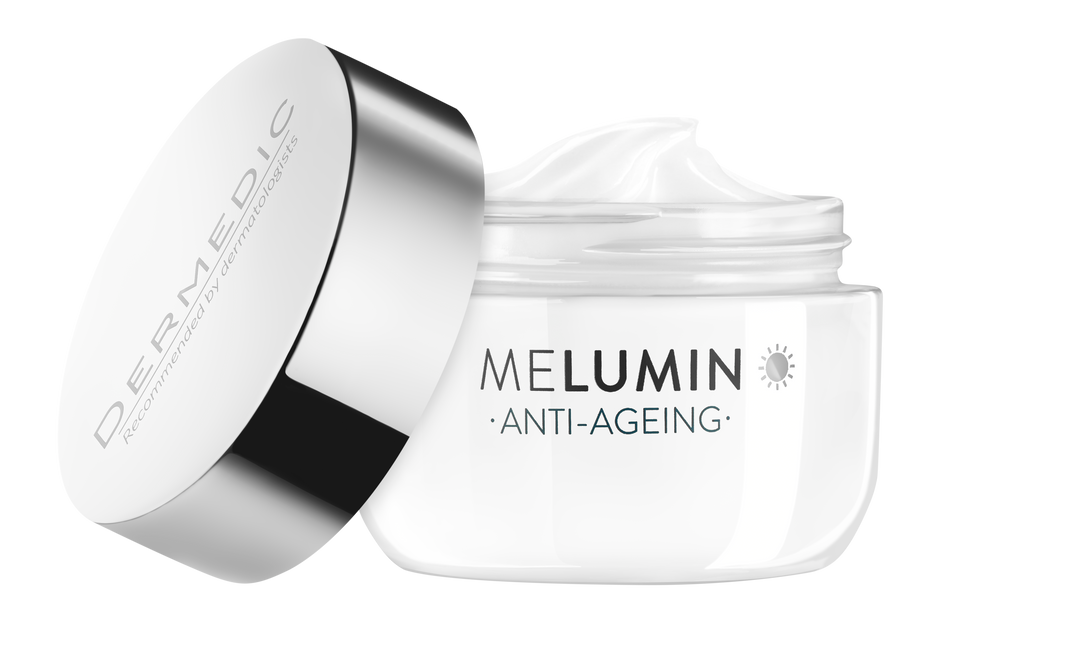 DERMEDIC Melumin Daytime Protective Brightening Face Cream SPF50+ - 50ml | ديرمديك كريم نهاري لتفتيح و حماية البشرة spf50+ - 50 مل