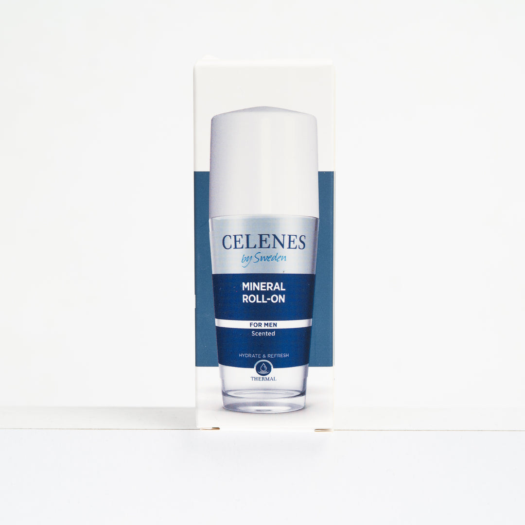 Celenes by Sweden Mineral Roll-On For Men - 75ml | سيلينس مزيل تعرق رول اون معدني للرجال - 75 مل
