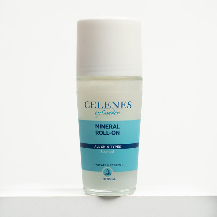 Celenes by Sweden Mineral Roll-On All Skin Types Scented - 75ml | سيلينس رول اون معدني لجميع انواع البشرة - 75 مل