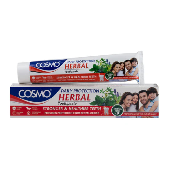 COSMO Daily Protection Herbal Toothpaste - 100g | كوزمو معجون أسنان نباتي - 100 غرام