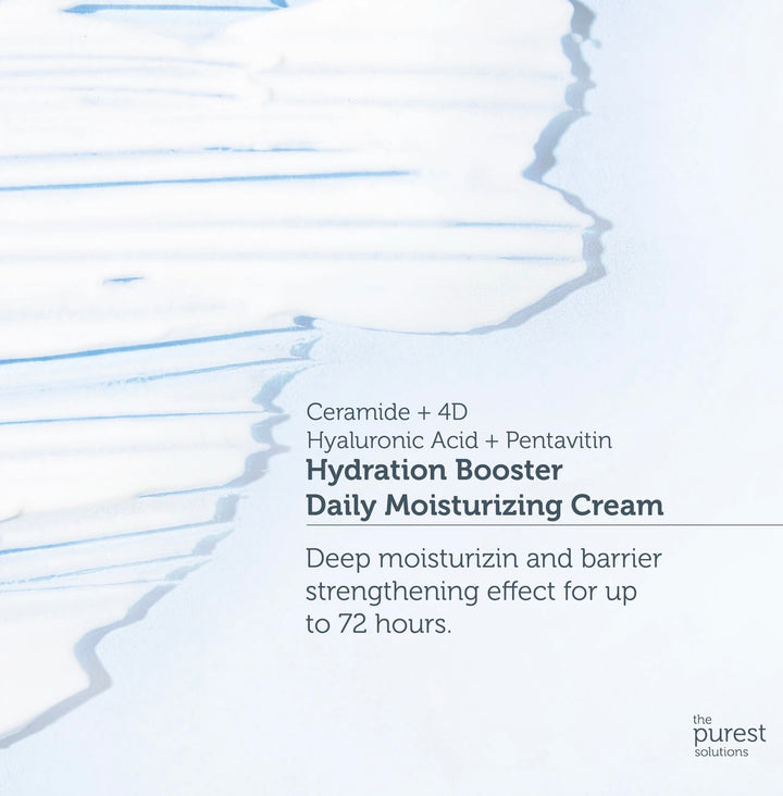 The Purest Solutions Hydration Booster Daily Moisturizing Cream - 50ml | ذا بيورست كريم ترطيب يومي - 50 مل