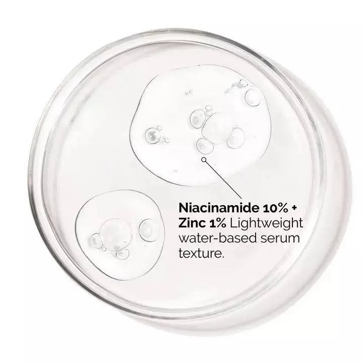 The Ordinary Niacinamide 10% + Zinc 1% -  60ml | ذا اورديناري سيروم نياسيناميد 10% مع الزنك 1% - 60 مل