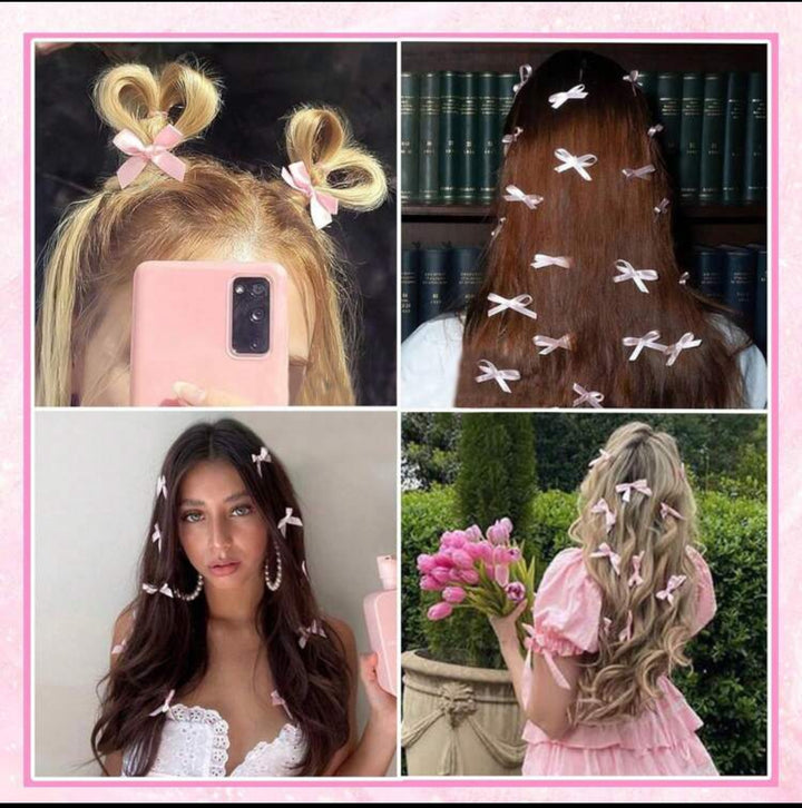 Pink Fionka Hair Clip - 18pcs