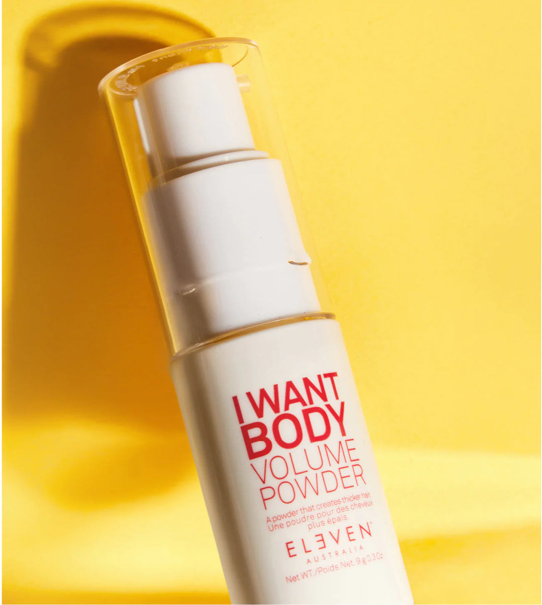ELEVEN AUSTRALIAI Want Body Volume Powder - 9 g | إليفن أستراليا بودرة آي وانت بودي فوليوم –9 جم