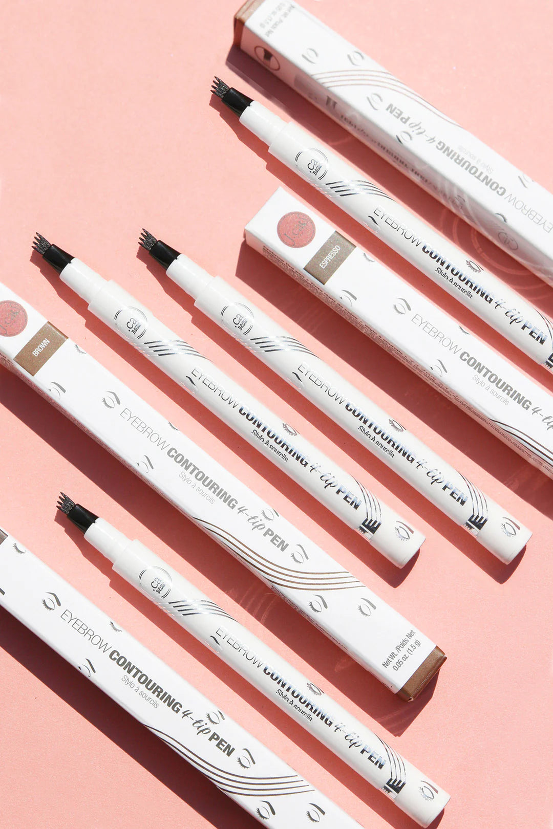 J. Cat Eyebrow Contouring 4-Lip Pen - 1.5g| جي كات قلم تحديد الحواجب - 1.5 جرام