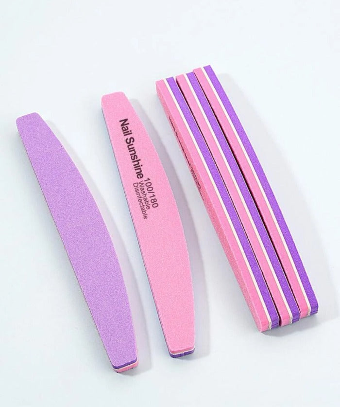 SHEGLAM Nail File - 5pcs | شيكلام مبرد أظافر - 5 قطع