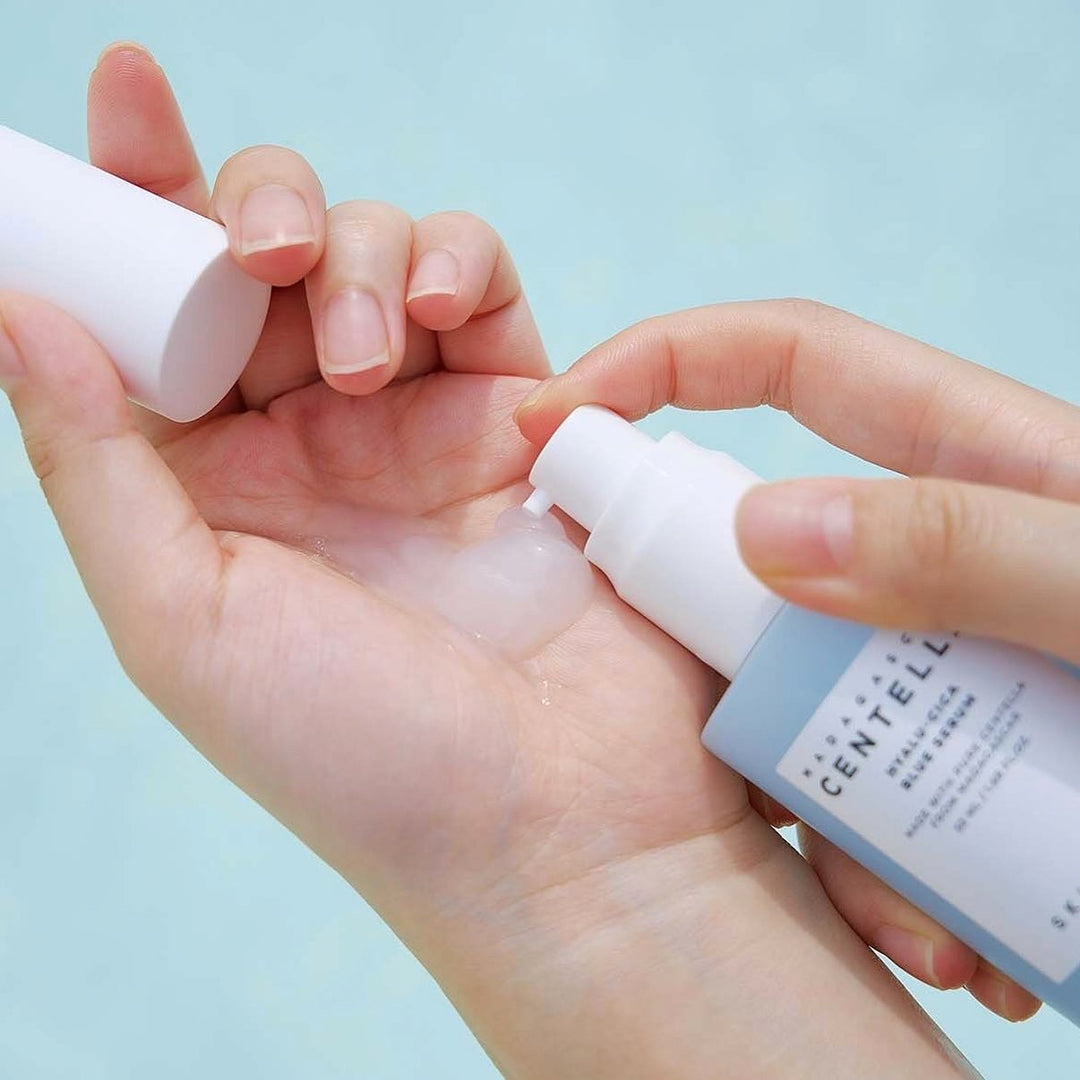SKIN1004 Hyalu-Cica Blue Serum - 50ml | سكين1004 سيروم الهيالورونيك اسيد - 50 مل