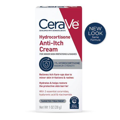 Cerave Hydrocortisone Anti-Itch Cream - 28g | سيرافي كريم لعلاج الحكة بالهيدروكورتيزون - 28 غرام