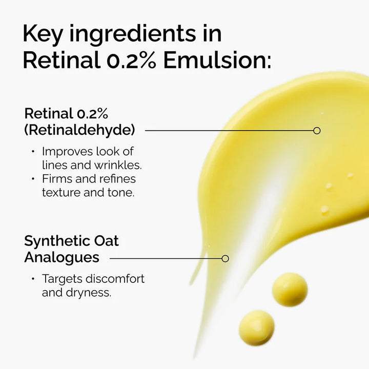 The Ordinary Retinal 0.2% Emulsion - 15ml | ذا اورديناري سيروم الريتنال 0.2% - 15 مل
