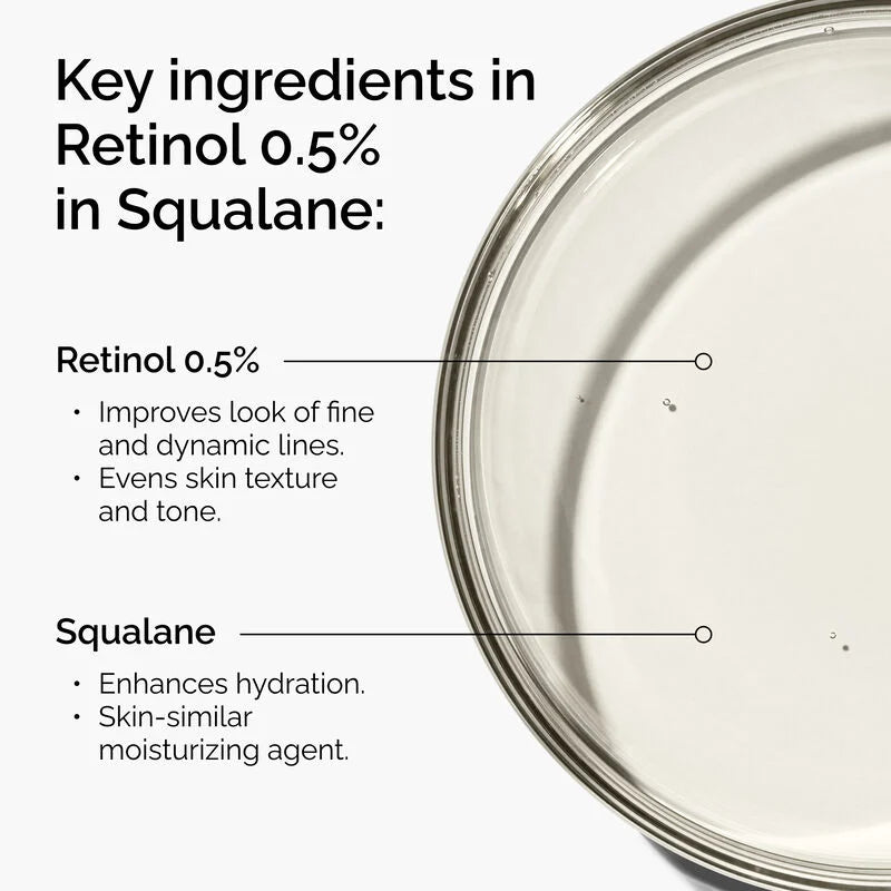 THE Ordinary Retinol 0.5% in Squalane - 30ml| ذا أورديناري سيروم ريتينول 0.5%-30 مل