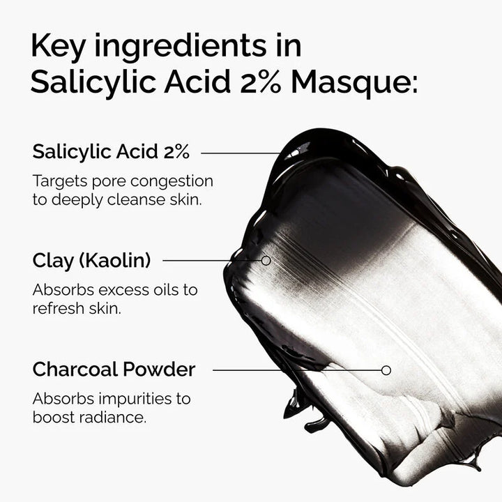 The Ordinary Salicylic Acid 2% Masque - 100ml | ذا أورديناري ماسك ساليسيلك اسيد 2%-100مل