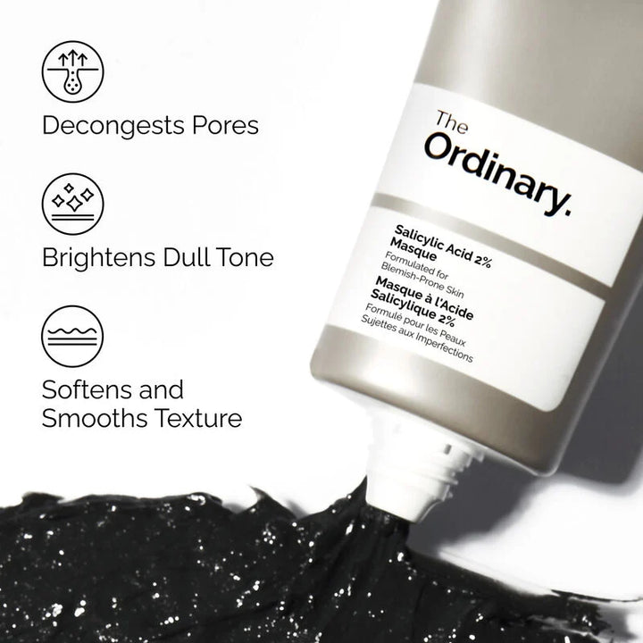 The Ordinary Salicylic Acid 2% Masque - 100ml | ذا أورديناري ماسك ساليسيلك اسيد 2%-100مل