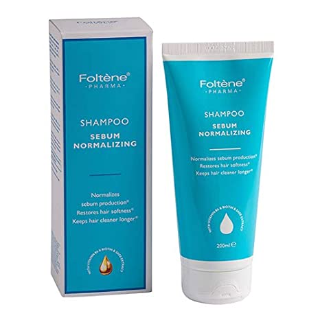 Foltene Pharma Sebum Normalizing Shampoo for Oily Hair – 200ml | فولتين فارما زهم تطبيع الشامبو للشعر الزيتي - 200 مل