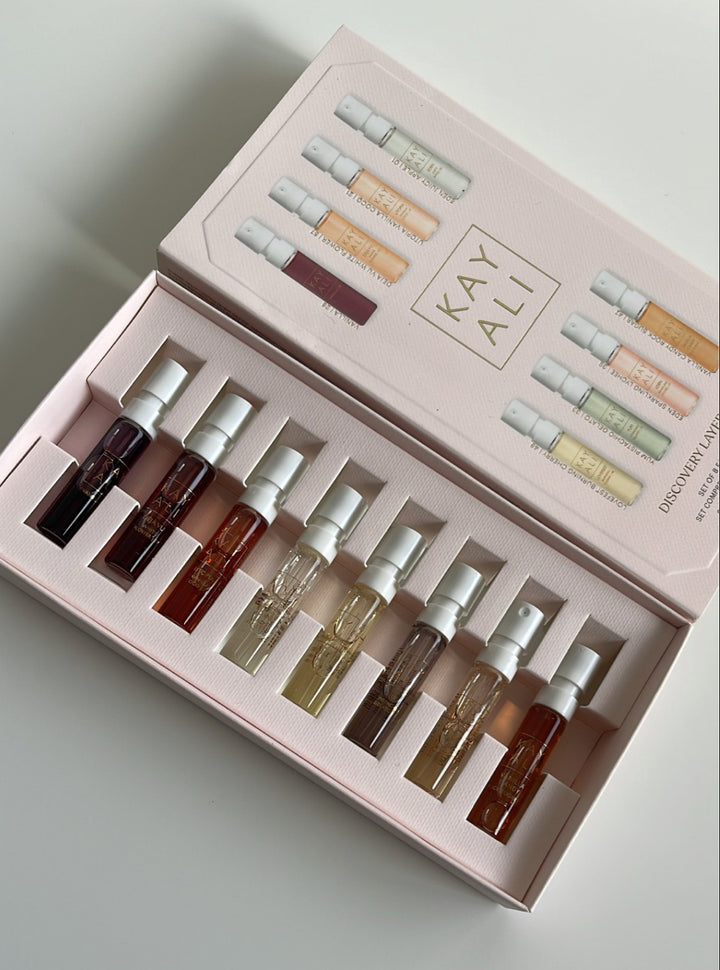KAY ALI Discovery Layering Set - 8*1.5ml | كايلي مجموعة عطور - 8*1.5 مل