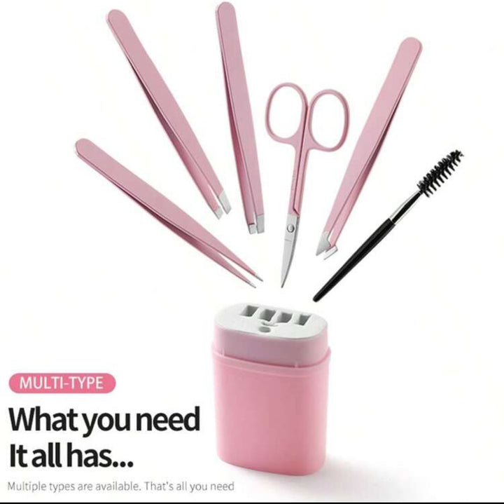 Eyebrow Styling Set - 6pcs | مجموعة أدوات العناية بالحواجب - 6 قطع