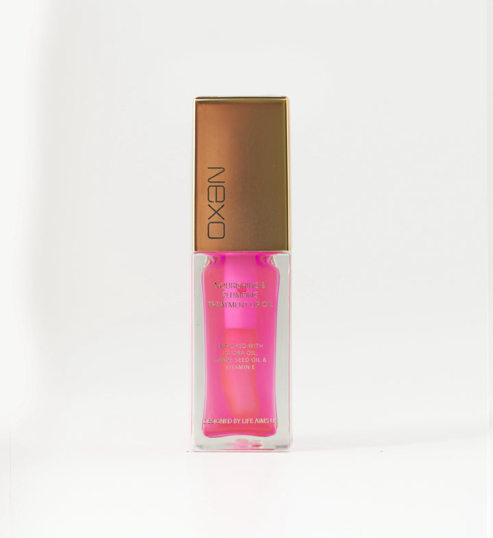 Nexo Nourishing & Plumping Treatment Lip Oil - 7ml | نكسو زيت مغذي و مالئ للشفاه - 7 مل